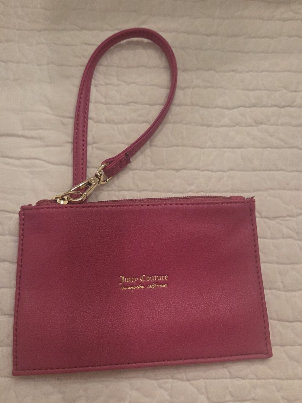 Juicy Couture Pink Wristlet Clutch